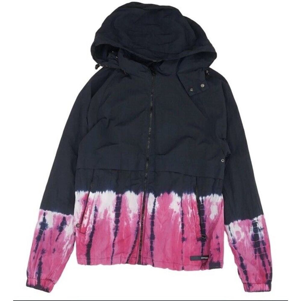 NWT Scotch & Soda Tie-dyed hooded zip-jacket Men’s Size Small Weekend Edition